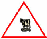 Domestic animal traffic sign used in Nepal