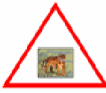 Wild animal traffic sign used in Nepal