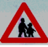Children traffic sign used in Nepal