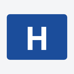 Hospital traffic sign used in Nepal