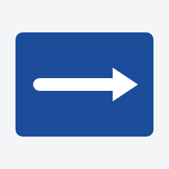 One way traffic sign used in Nepal
